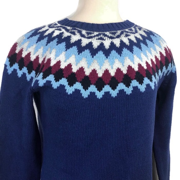 C WONDER Fair Isle Pullover Sweater - Picture 2 of 5